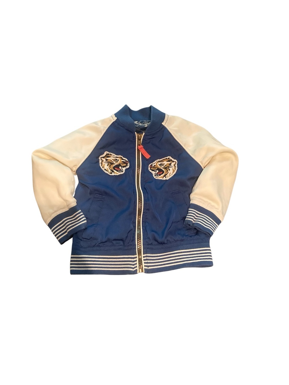 Genuine Osh Kosh Tiger Patch Bomber Jacket